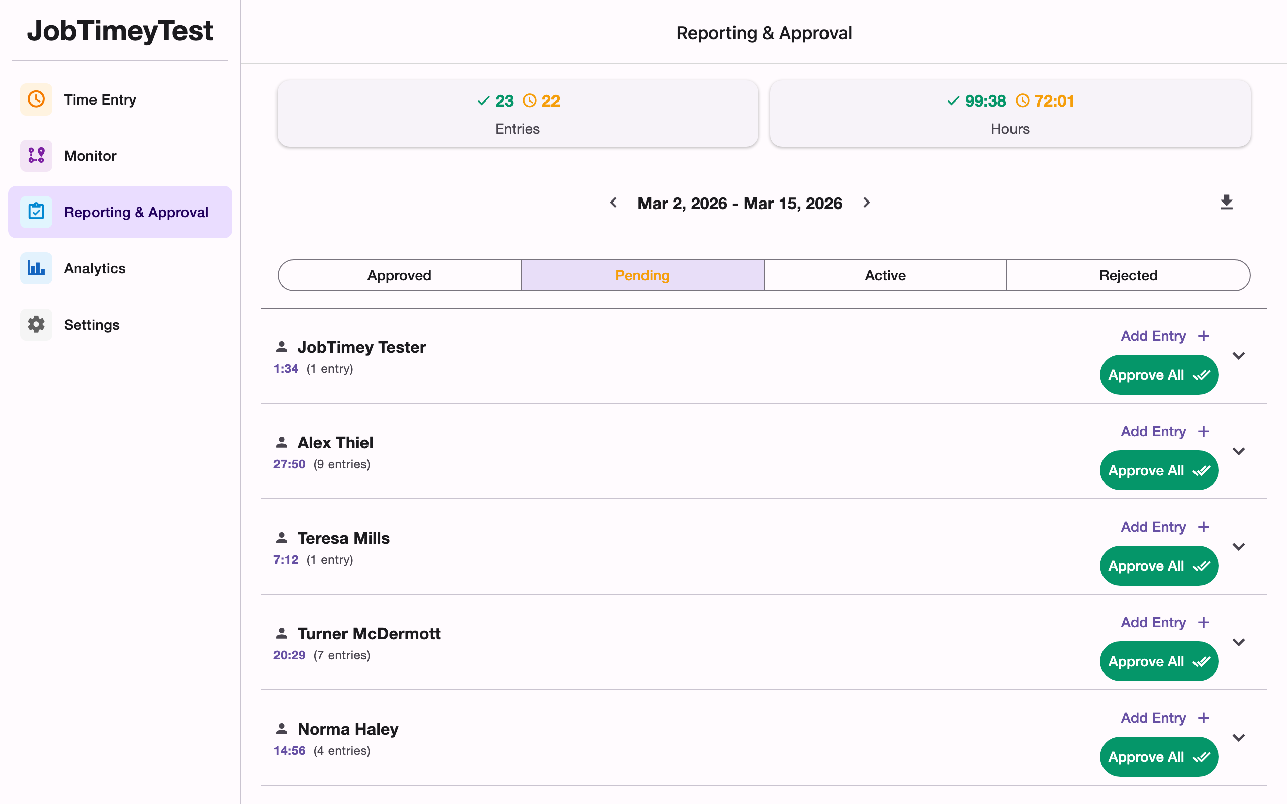desktop dashboard screenshot